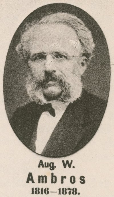 August Wilhelm Ambros (gravura) de English School