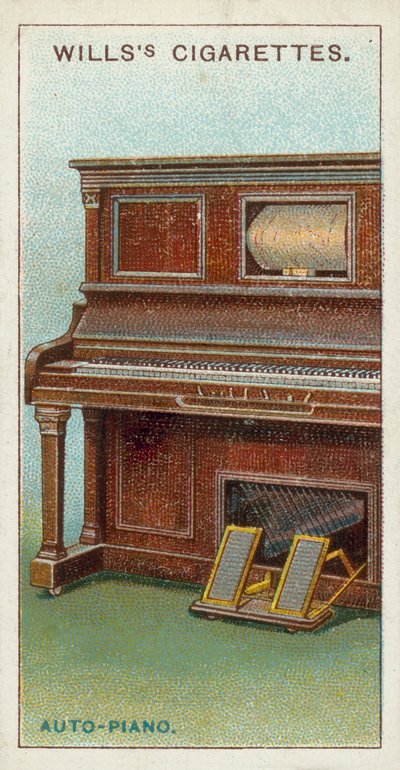 Auto-Piano (chromolitho) de English School