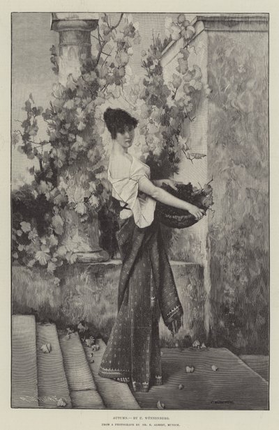 Outono (gravura) de English School