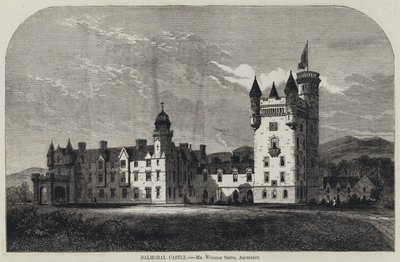 Castelo Balmoral (gravura) de English School