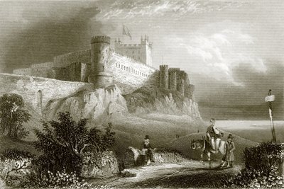 Castelo Bamborough de English School