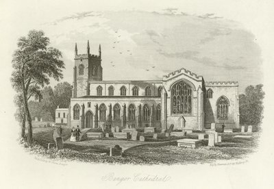 Catedral de Bangor, norte do país de Gales de English School