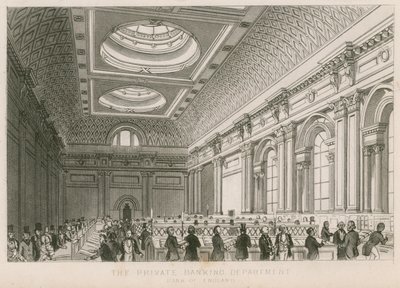 Banco da Inglaterra, o Departamento de Private Banking de English School