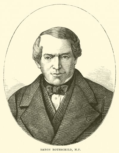 Barão Rothschild, MP (gravura) de English School