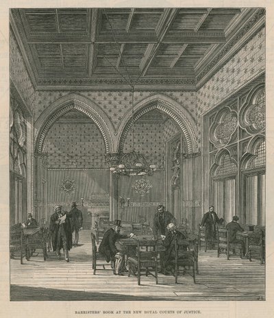 Barristers Room no novo Royal Courts of Justice de English School