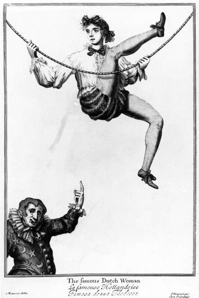 Bartholomew Fair, Londres: A famosa mulher holandesa de English School
