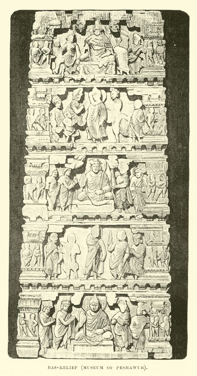 Baixo-relevo, Museu de Peshawur de English School