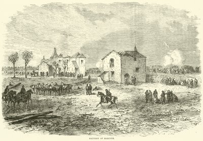 Bateria de fuzileiros navais, dezembro de 1870 de English School