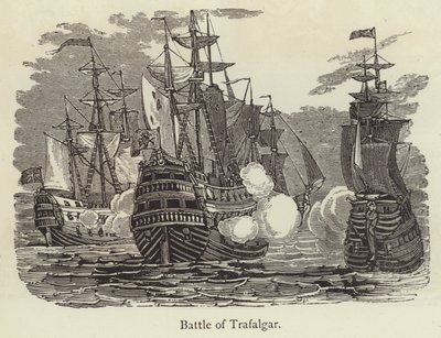 Batalha de Trafalgar (gravura) de English School