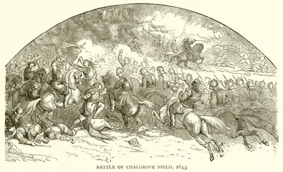 Batalha de Chalgrove Field, 1643 de English School