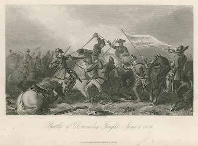 Batalha de Drumclog, lutada, 1 de junho de 1679 de English School