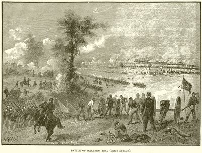 Batalha de Malvern Hill (Lees Attack) de English School