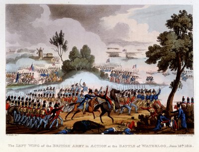 Batalha de Waterloo, 18 de junho de English School