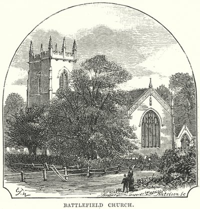Igreja do Campo de Batalha (gravura) de English School
