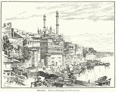 Benares (gravura) de English School