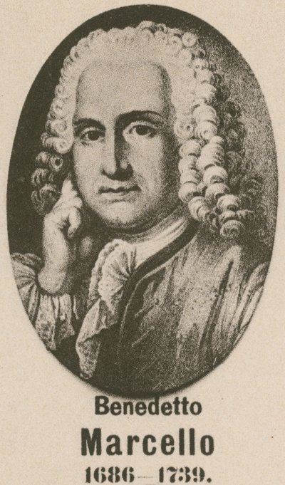 Benedetto Marcello (gravura) de English School