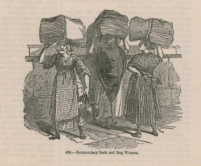 Bermondsey Sack and Bag Mulheres de English School