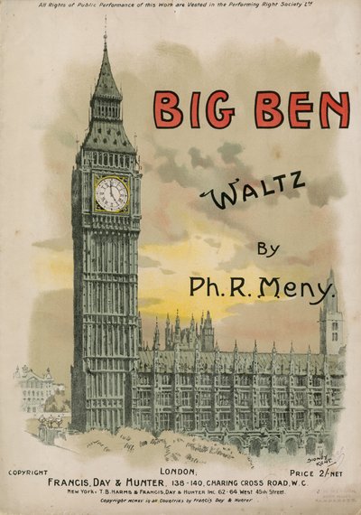 Big Ben Waltz por Ph R Meny de English School