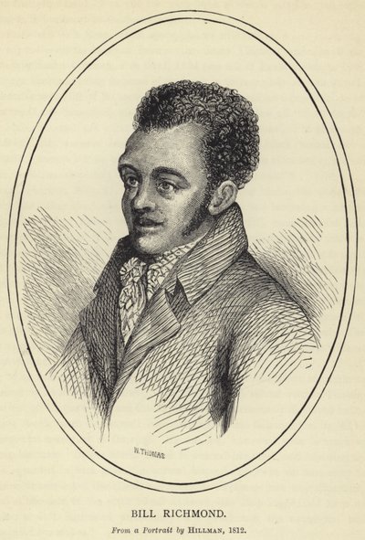 Bill Richmond, de um retrato por Hillman, 1812 de English School