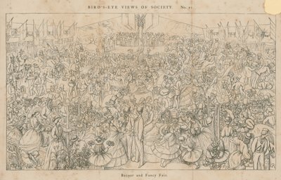 Visão panorâmica da sociedade: Bazaar and Fancy Fair de English School