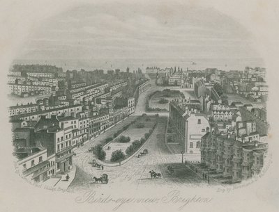 Pássaros olho vista de Brighton de English School
