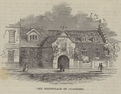 Local de nascimento de Thomas Clarkson, o ativista antiescravidão de English School
