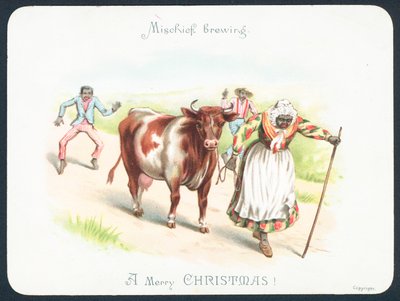 Vaca Negra líder, Cartão de Natal de English School