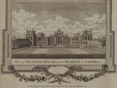 Palácio de Blenheim, Woodstock, Oxfordshire de English School
