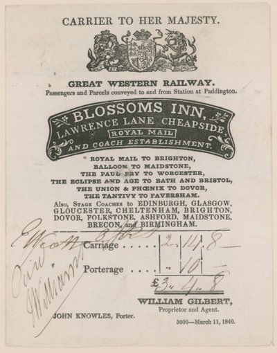 Inn de flores, Lawrence Lane, Cheapside, Bill de English School