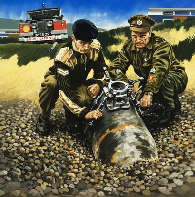 Bombenentschärfung von English School