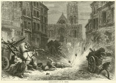 Bombardeio de St Denis, dezembro de 1870 de English School
