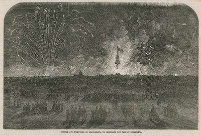 Fogueira e fogos de artifício em Blackheath de English School