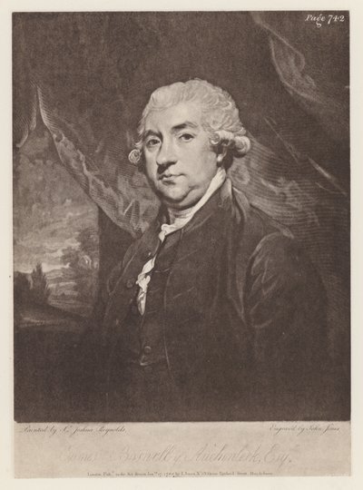 Boswell, James (litho) de English School