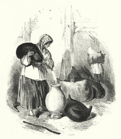 Garrafas (gravura) de English School