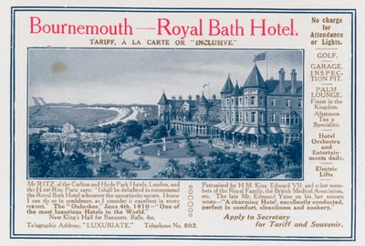 Bournemouth - Hotel em Royal Bath de English School