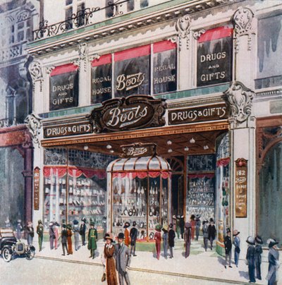 Ramo de Botas na 182 Regent Street de English School
