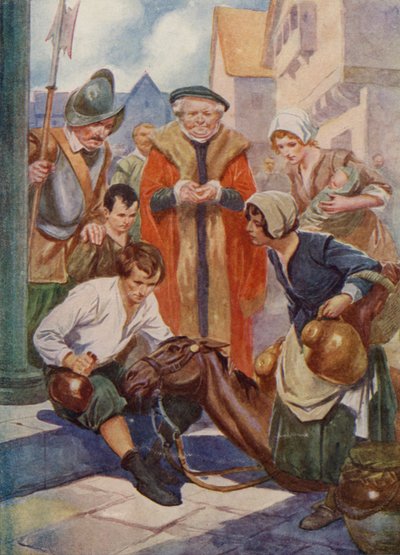 Brave Roland (cor litho) de English School
