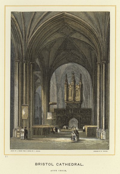Catedral de Bristol, coro ante de English School