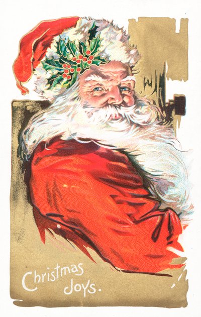 Cartão de Natal britânico de English School