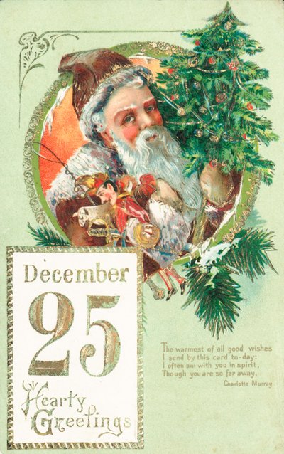 Cartões de Natal britânicos de English School