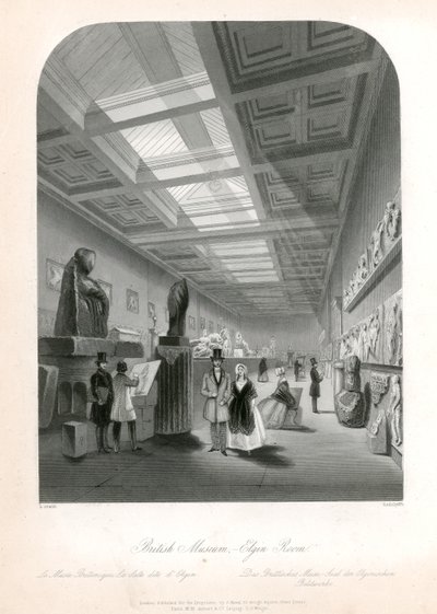 Museu Britânico - Elgin Room de English School