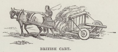 Carroça britânica (gravura) de English School