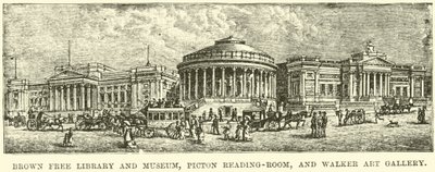Biblioteca e Museu Brown Free, Sala de Leitura de Piction e Walker Art Gallery de English School