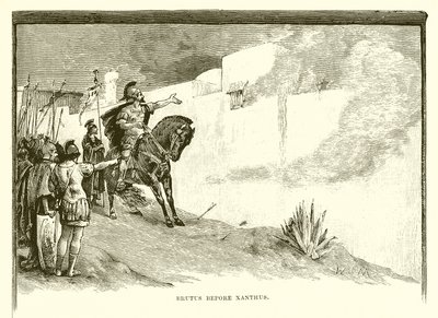 Brutus antes de Xanthus de English School
