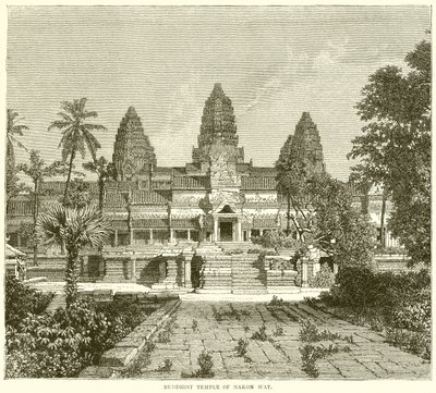 Templo budista de Nakon Wat de English School