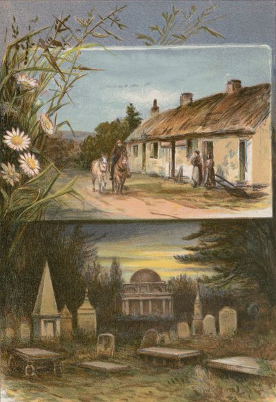 Cottage Burns, Mausoléu de Burns em Dumfries de English School