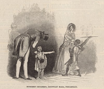 Crianças do bosquímano, salão egípcio de English School