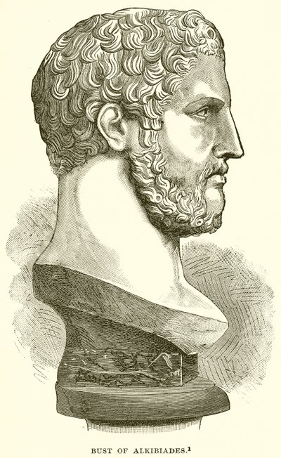 Busto de Alkibiades de English School