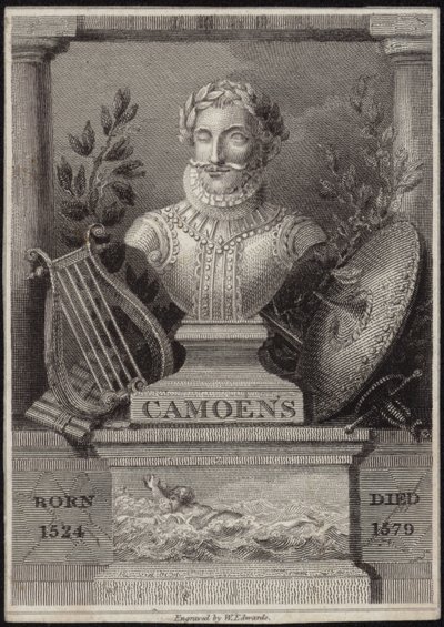 Busto de Luis de Camões de English School