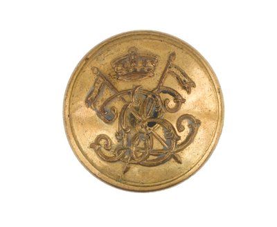 Button, 9º Regimento de Lanceiros de Bengala, pré-1901 de English School
